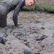 Lola and Lexs Messy Haven: Join Lex for a Tidal Muddy Adventure in Lycra