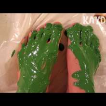 RevSlymsford: Kaydens'  Gooey Messy Feet: Foot Lovers'  Heaven