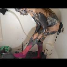 RevSlymsford: Kaydens'  Topless Heavy Batter Tights Filling Fun