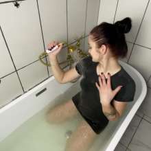 WetPlace: Marina Shower And Bath In Dark Grey Dress