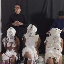 RevSlymsford: Messy Gameshow The Vote Ep 4: Judges Vote With Pies + Gunge