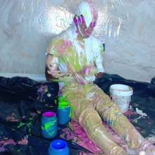 MessyGuys: Michael Jordan's Very Messy and Colorful Slime Challenge