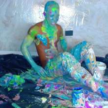 MessyGuys: Michael Jordan's Very Messy and Colorful Slime Challenge