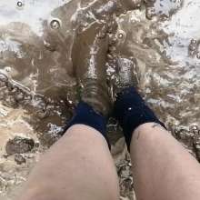 Thefetishgirl: Muddy Socks