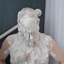 LeRex: Shaving cream fun