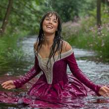 Wetmaxiskirts: If you go down to the woods today... (wetlook)