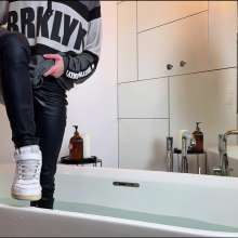 Wet Live Team: Playful Wetlook Tease Ultimate Full Soak in Clothes Fun