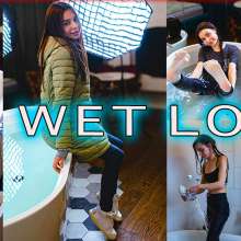 Wet Live Team: Playful Wetlook Tease Ultimate Full Soak in Clothes Fun