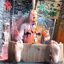TheGreatSplatsby: Halloween, Stocks and plenty of Gunge!  What's not to love...