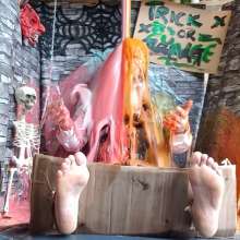 TheGreatSplatsby: Halloween, Stocks and plenty of Gunge!  What's not to love...
