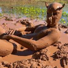 NynoGunge: Puppy Playing in the Bog