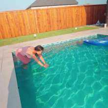 WetlookFashion: Reina's Dress Gets See-Through When Wet