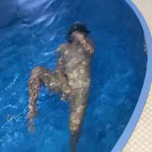 WetlookMissVikiWAM: Rip Panties!  Jerk off with Dildo Underwater and in Shower