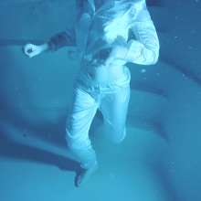 MistressSplash: Satin Pyjamas and Robe In The Pool and Hottub + Underwater
