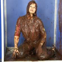 EuroWAM Team: Judith, Kris, Andreea and a lot of mess