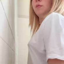 Top Messy Girls: Shower in a Transparent White T-shirt!