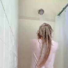 Top Messy Girls: Shower in a Transparent White T-shirt!