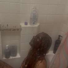 Trixxi Muddy Messy Girl: Shower Surprise Chocolate Covered Ass Fuck