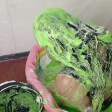 Hikari-Studio-Wam: Sofia Covers Herself in Slime and Cakes.
