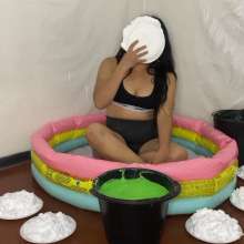 Hikari-Studio-Wam: Sofia Covers Herself in Slime and Cakes.