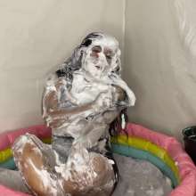 Hikari-Studio-Wam: Sofia Covers Herself in Slime and Cakes.