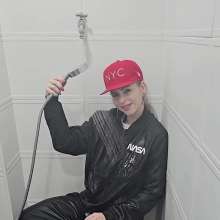 Get Your Snaps: Steamy Shower in Clothes by Rain