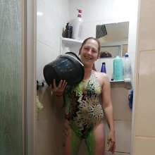 Thefetishgirl: Swimsuit Slime Filling
