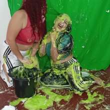 Hikari-Studio-Wam: The Girls Wear Their Adidas Adibreak Pants to Get Messy