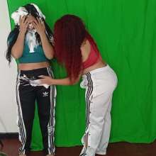 Hikari-Studio-Wam: The Girls Wear Their Adidas Adibreak Pants to Get Messy