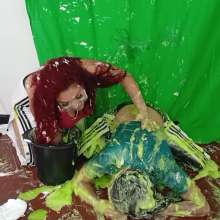 Hikari-Studio-Wam: The Girls Wear Their Adidas Adibreak Pants to Get Messy