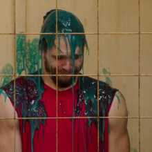 Polarwet: Marc Antoine Dequoy gunged in a TV Show