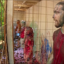 Polarwet: Marc Antoine Dequoy gunged in a TV Show