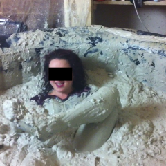 CandyCustard: Jellyncustard muddy dress and tights shoe rescue!