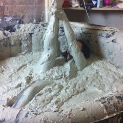 CandyCustard: Jellyncustard muddy dress and tights shoe rescue!