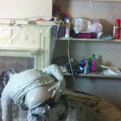 CandyCustard: Jellyncustard muddy dress and tights shoe rescue!