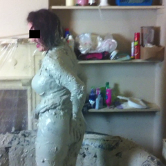 CandyCustard: Jellyncustard muddy dress and tights shoe rescue!