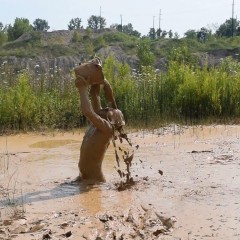 RyuuWammer: New Video: Deep Mud Masturbation