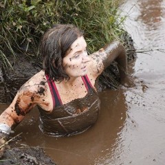 Plonk: For the cosplay crowd: Wonder Woman trashed in deep mud