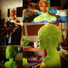 Kurai: Zoe Saldana headcast