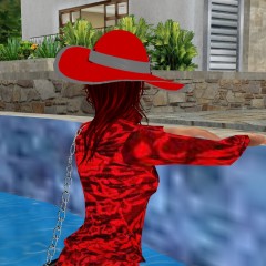 soakinJo: Soakin Jo Finds a Fountain at a Country House