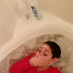 WetWillie: A few more pics of Alexis sopping wet during podcast on Wet In The Desert