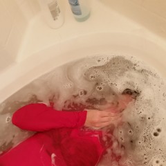 WetWillie: A few more pics of Alexis sopping wet during podcast on Wet In The Desert