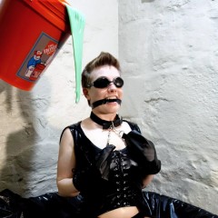 Stella: Stella combines her love of bondage and WAM.