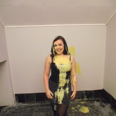 tonyhill: Kacie James--Covered in Custard!