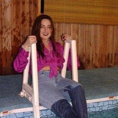 wetkahuna: Emmy in a red shirt and jeans converted free to youtube
