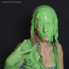 WAM Photography: WAM Photography--Tammy and Leslie and lots of slime