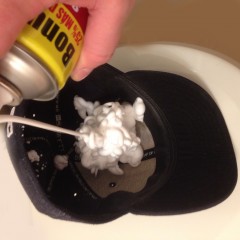 starmanteam: Pie and Slime Red Hoodie and Yankees New Era Cap
