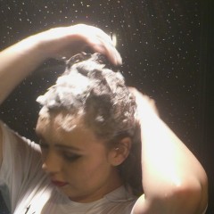 Buff: Kacie James in the shower, from my session yesterday