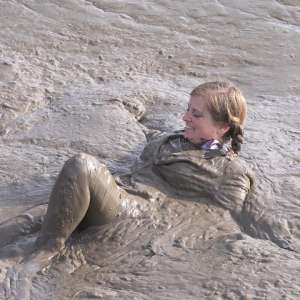 LisaMoomin: Megan On The Muddy Slipway!