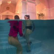 : Silk, Satin, and Fur In The Pool and Underwater